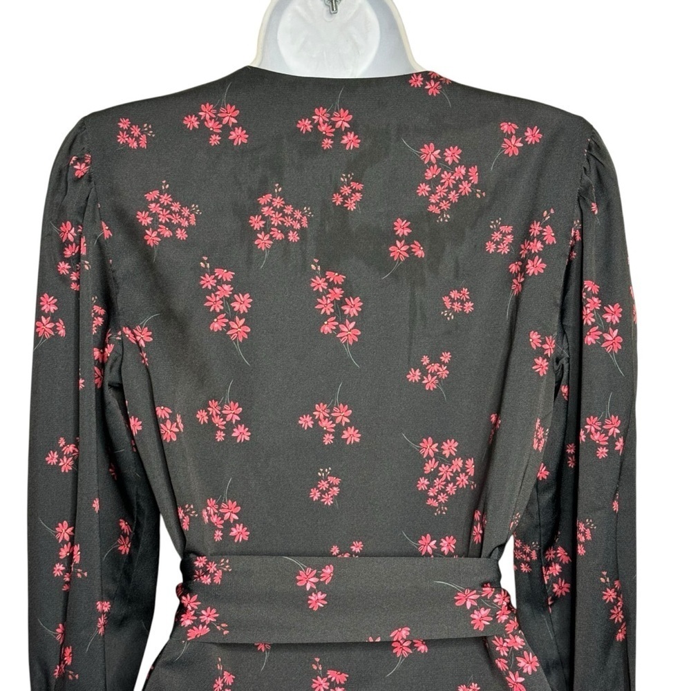 KEEPSAKE The Label Floral Print Wrap Blouse SZ. S - Picture 9 of 14